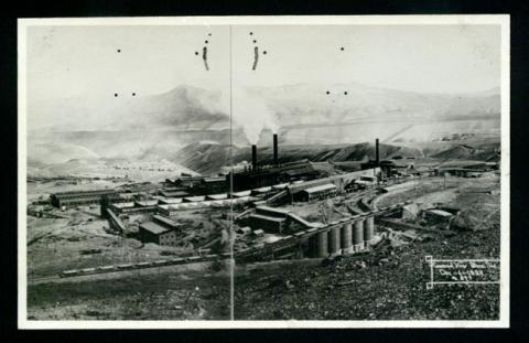 Primera imagen del registro Vista panorámica del mineral de Potrerillos en 1927