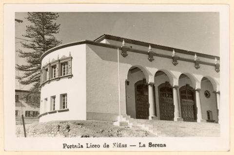 Primera imagen del registro Portada Liceo de Niñas - La Serena
