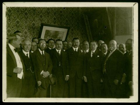 Primera imagen del registro Gira de Arturo Alessandri