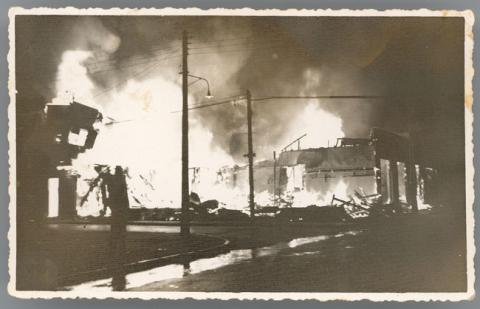Primera imagen del registro Incendio