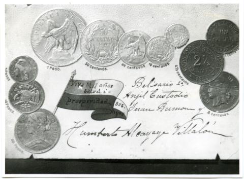 Primera imagen del registro Tarjeta de saludos, comienzos del siglo XX