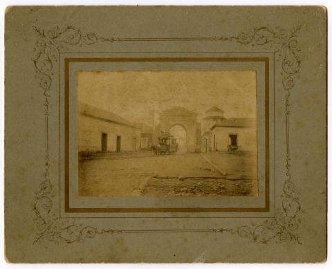 Primera imagen del registro La Portada de La Serena, 1896