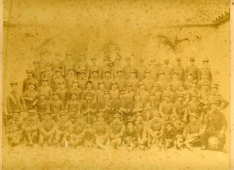 Primera imagen del registro Grupo de policías de La Serena, 1900