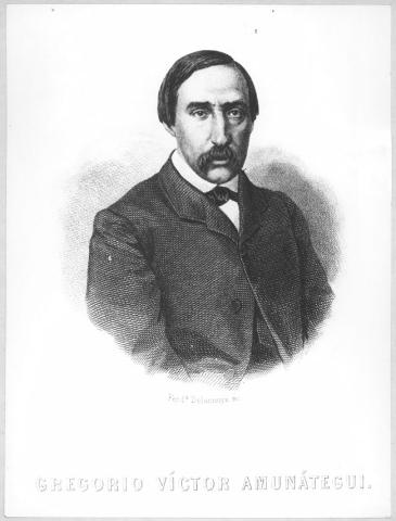 Primera imagen del registro Gregorio Víctor Amunátegui