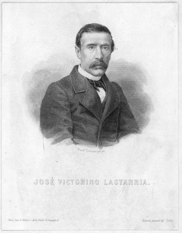 Primera imagen del registro José Victorino Lastarria