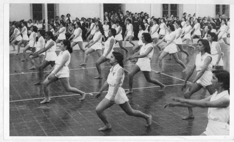 Primera imagen del registro Presentación de gimnasia rítmica