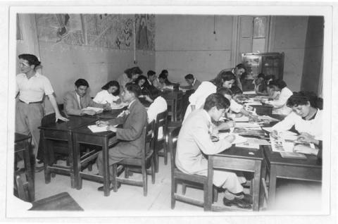 Primera imagen del registro Alumnos en clases