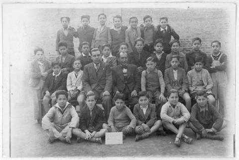 Primera imagen del registro Escuela Superior de Hombres Nº58, Santiago. 4º año A 1939