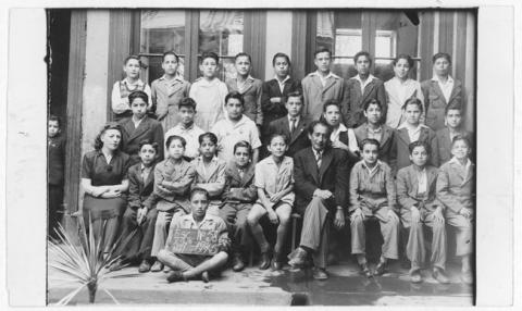Primera imagen del registro Escuela Nº 58 de Santiago, 5º año A, 1945