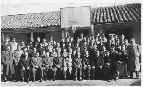 Primera imagen del registro Dia de apertura de Escuela Normal de Curicó