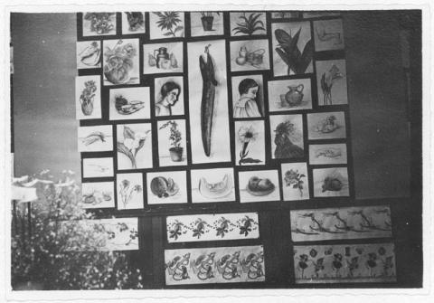 Primera imagen del registro Liceo de Niñas de Antofagasta. Exposición de dibujos y labores, 1943