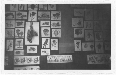 Primera imagen del registro Liceo de Niñas de Antofagasta. Exposición de dibujos y labores, 1943