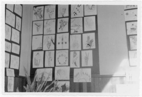 Primera imagen del registro Liceo de Niñas de Antofagasta. Exposición de dibujos y labores, 1943