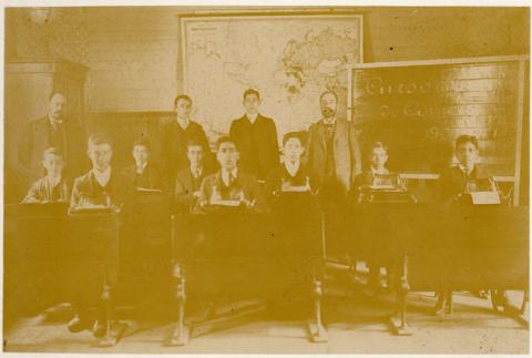 Primera imagen del registro Liceo de Hombres de Quillota, curso práctico de comercio, 1903