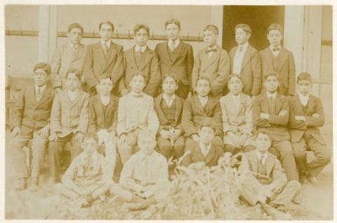 Primera imagen del registro Liceo de Hombres de Quillota, grupo escolar 1910