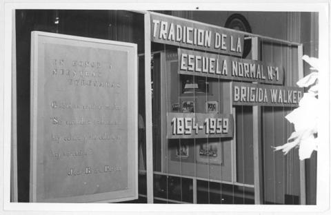 Primera imagen del registro Escuela Normal Nº1 de Niñas Brigida Walker