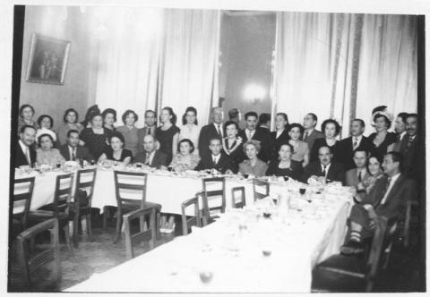 Primera imagen del registro despedida del Rector del Liceo de Hombres Nº 6, Sr. Enrique Sepúlveda Vilugrón