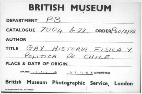 Primera imagen del registro Museo Pedagógico