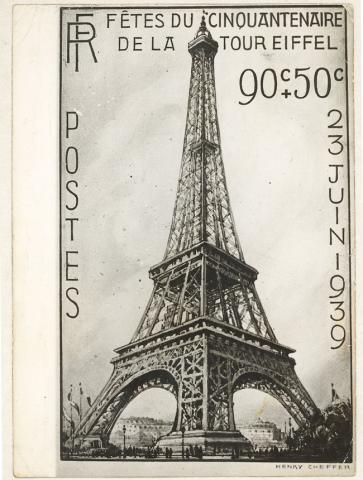 Primera imagen del registro Fêtes Du Cinquantenaire de La Tour Eiffel