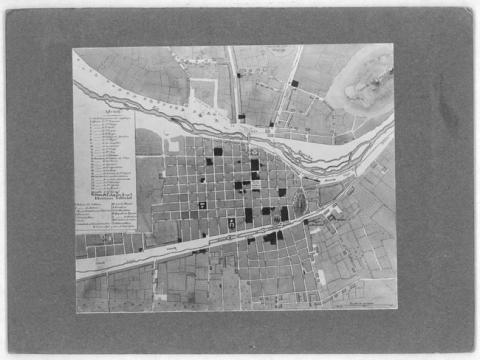 Primera imagen del registro Plano de Santiago al año 1830