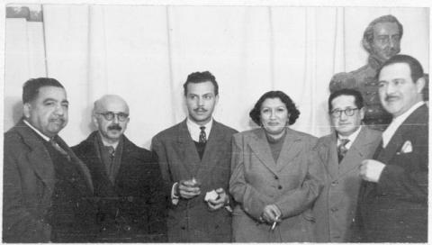 Primera imagen del registro Marta García, Abdón Fernández, Serafín Elguin, Eduardo Child