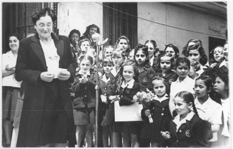 Primera imagen del registro Alumnas del Liceo Nº7 de Niñas. Sra. Sofía Núñez, Ex Directora del Liceo