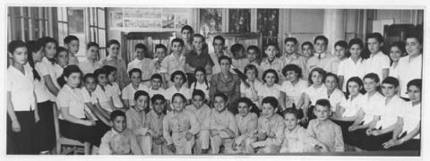 Primera imagen del registro Alumnos en sala de clases