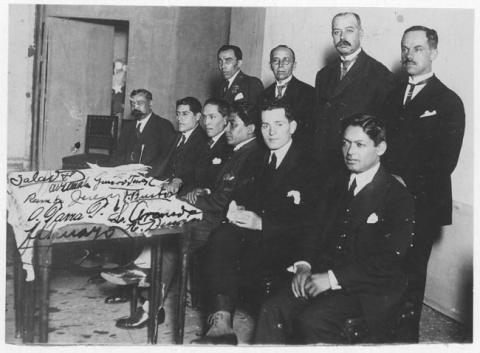 Primera imagen del registro Mesa Directiva agrupación Santiago, Asociación General Profesores de Chile