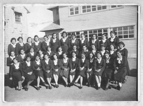 Primera imagen del registro Escuela Normal de Ancud, 1938, primer año