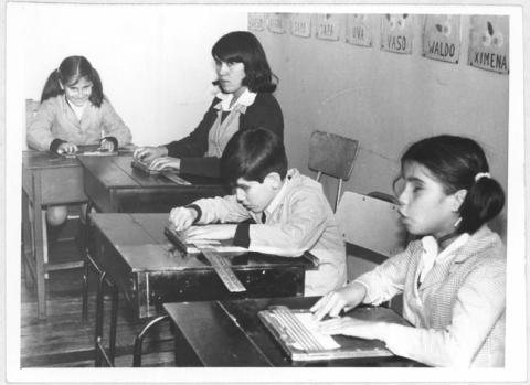 Primera imagen del registro Alumnos de la Escuela de Ciegos Santa Lucia