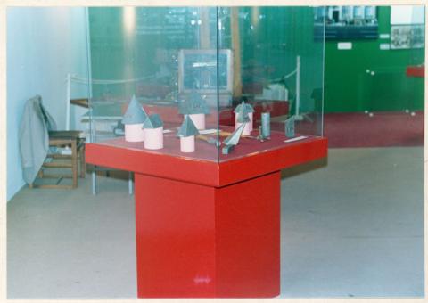 Primera imagen del registro Panel de Exposición del Museo Pedagógico en Feria del Hogar 1985