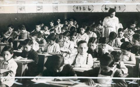 Primera imagen del registro Alumnos y profesora