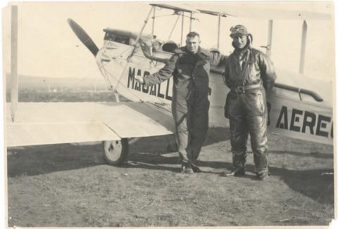 Primera imagen del registro Club aéreo Magallanes