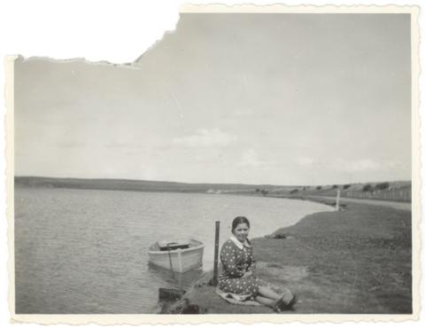 Primera imagen del registro Mujer en la playa