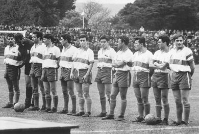 Primera imagen del registro Equipo de Futbol, Universidad Católica 1968