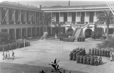 Primera imagen del registro Ejercito de Chile. Antigua Escuela Militar
