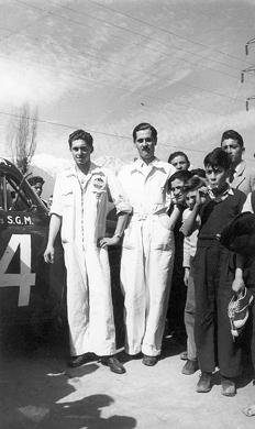 Primera imagen del registro Hernan Videla, Automolista, Carrera "General San Martín"