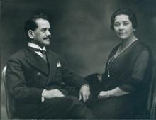 Primera imagen del registro Retrato de Pedro Aguirre Cerda y su esposa