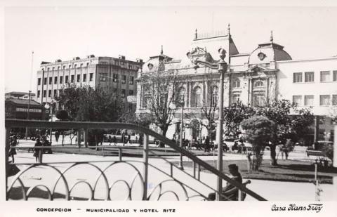 Primera imagen del registro Concepción - Municipalidad y Hotel Ritz