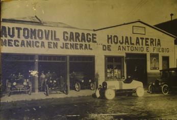 Primera imagen del registro Garage Fiebig, 1928