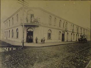 Primera imagen del registro Gran Hotel Central, 1906