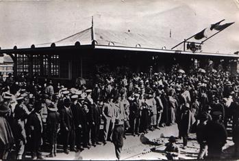 Primera imagen del registro Inauguración del Ferrocarril de Freire a Cunco
