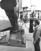 Primera imagen del registro Observatorio Cerro Tololo, Dr Victor Blanco, Director del Observatorio