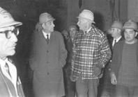 Primera imagen del registro Frei Montalva visita Minera Andina