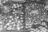 Primera imagen del registro Cebollas, Puesto en el Mercado Central, Santiago