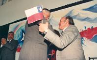 Primera imagen del registro Encuentro Regional de la Concertación con Presidente Aylwin