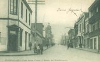 Primera imagen del registro Calle Sucre, Correo y Kiosko del Hombre- Perro. Antofagasta.