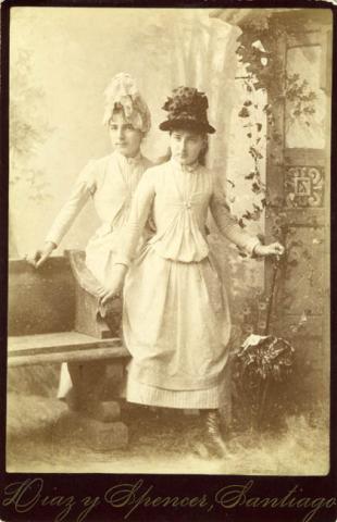 Primera imagen del registro Retrato de dos mujeres