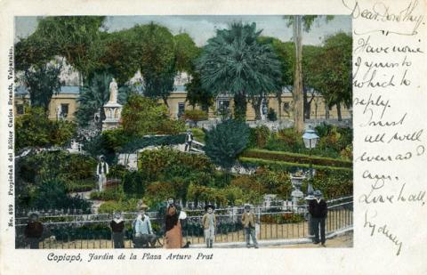 Primera imagen del registro COPIAPO,JARDIN DE LA PLAZA ARTURO PRAT