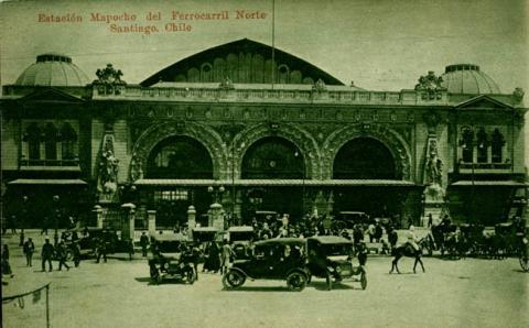 Primera imagen del registro Estación Mapocho, Santiago